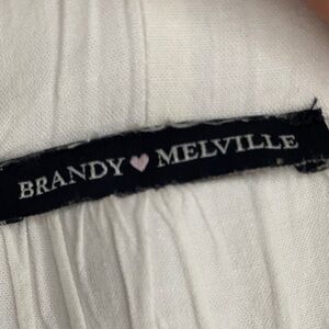 Brandy Melville White Summer pants💕